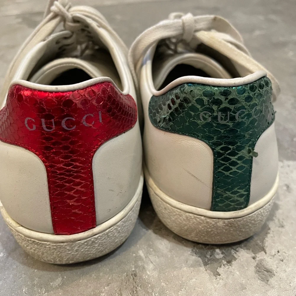 Gucci Ace Bee leather mens 6